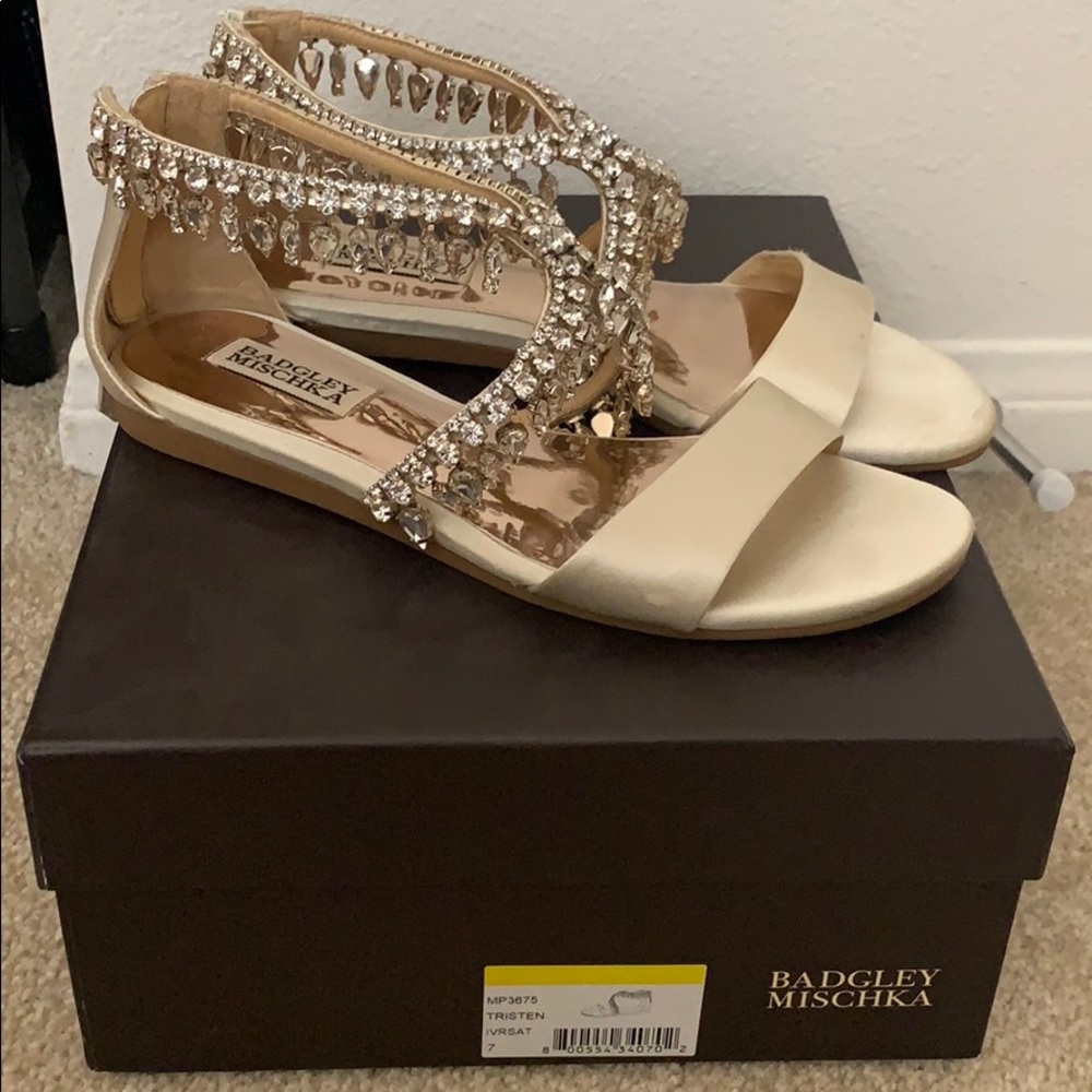 Badgley Mischka Tristen Sandals - Size 7
